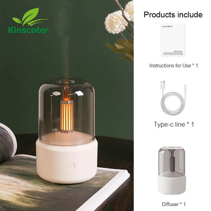 Air Humidifier Essential Oil Night Light USB