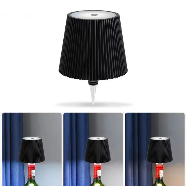 Wireless Bottle Table Lamp