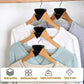 Space-Saving Clothes Hanger Clips