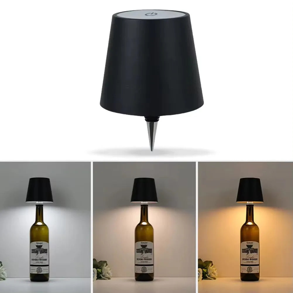 Wireless Bottle Table Lamp